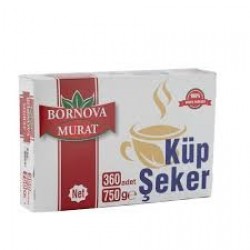 bornova murat küp şeker 360 adet 750g