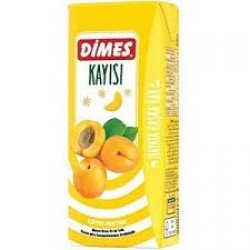 DİMES KAYSI MEYVE SUYU 200 ML