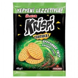 ülker krispi tırtıklı baharatlı 48 gr 
