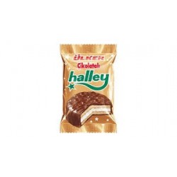 ülker halley çikolata kaplamalı bisküvi 30g