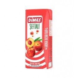 DİMES MEYVE SUYU ŞEFTALİ 200 ML