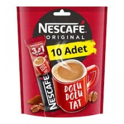 Nescafe 3 ü1 arada 10 lu paket