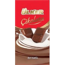 ülker tablet sütlü çikolata 70 gr 