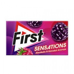 fırst sensations ahududu ve kara dut aromalı sakız 27g