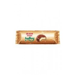 ülker halley çikolata kaplamalı bisküvi 66g