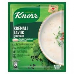 kremalı tavuk çorbası 65g 4 kişilik kuru çorba karışımı 