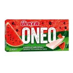ülker oneo silims karpuz aromalı tatlandırıcılı sakız 14g
