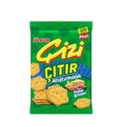cizi çıtır atıştırmalık peynir soğan 80 gr